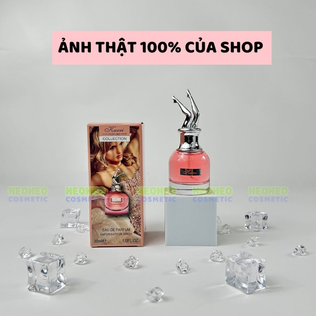 Nước hoa Nữ KARRI Perfume Collection 30ML nước hoa chân dài cô gái