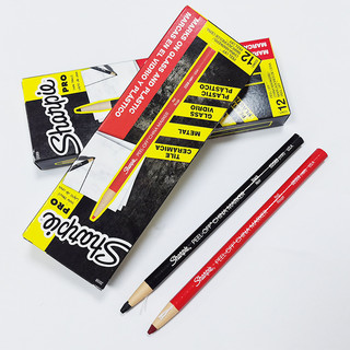 Chì đá chì kẻ mày không trôi- sharpie pro - đen đỏ trắng-usa