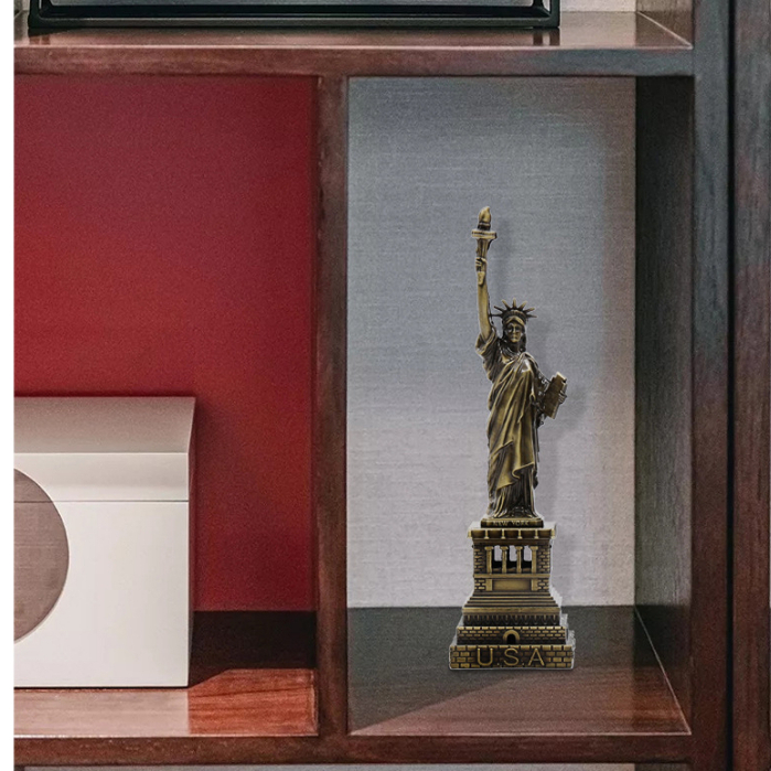 Mô hình tượng nữ thần tự do 18cm 25cm 30cm chất liệu hợp kim cao cấp DN080