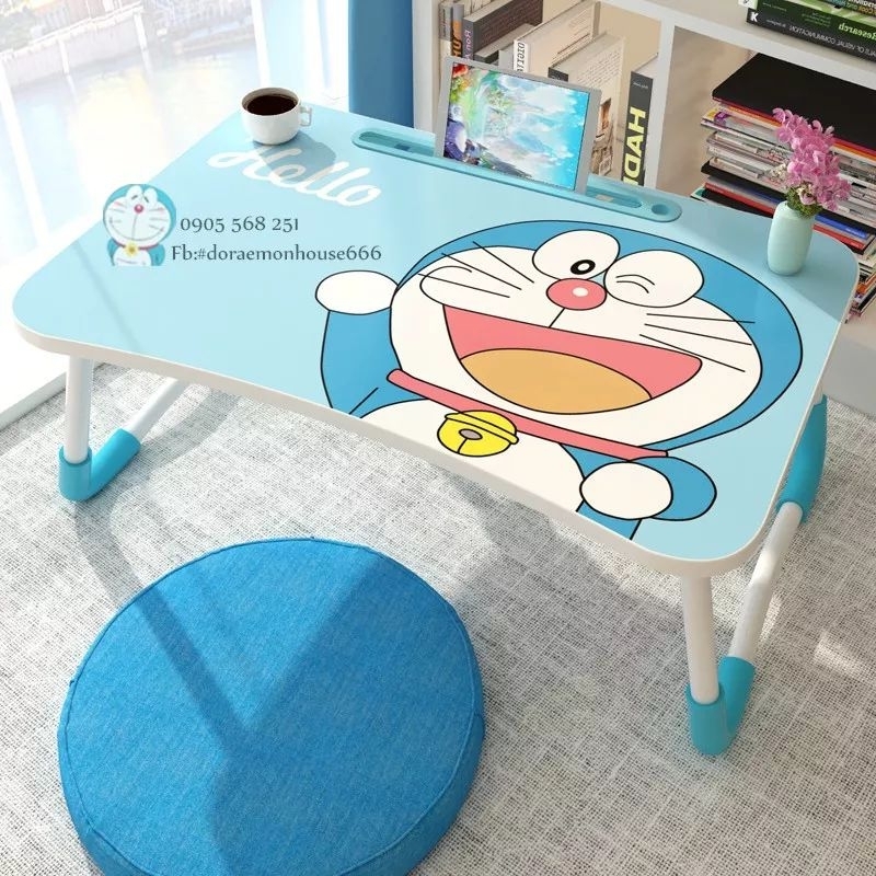 💎BÀN GỖ CHÂN XẾP DORAEMON DOREMON