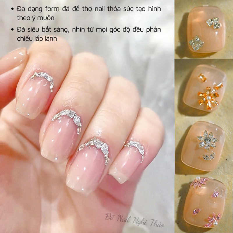 Sét đá khối mini 100v màu bạc