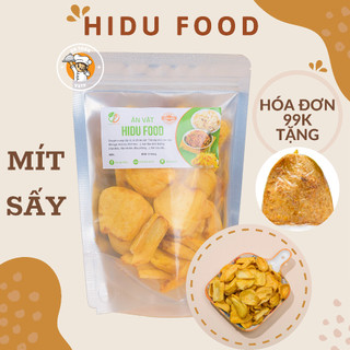 Mít sấy khô giòn đà lạt nguyên cánh HiDuFood 100gr hàng xuất khẩu loại ngon giòn tan