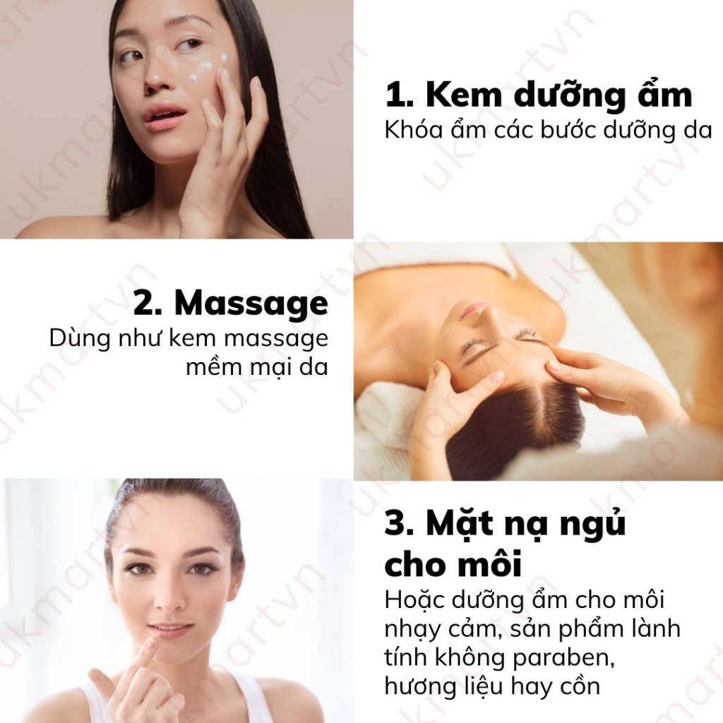 Kem dưỡng ẩm Menturm Petroleum Jelly 60g Dành cho trẻ sơ sinh, trẻ nhỏ, làn da nhạy cảm