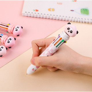 Bút Bi Gấu Trúc Hồng (10 ngòi)