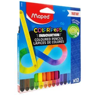 Sáp màu maped vô cực 861600