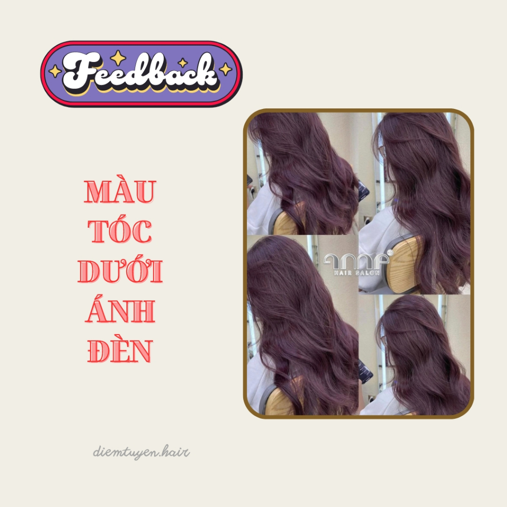 Thuốc Nhuộm Màu PHÚC BỒN TỬ, Không Tẩy | diemtuyen.hair
