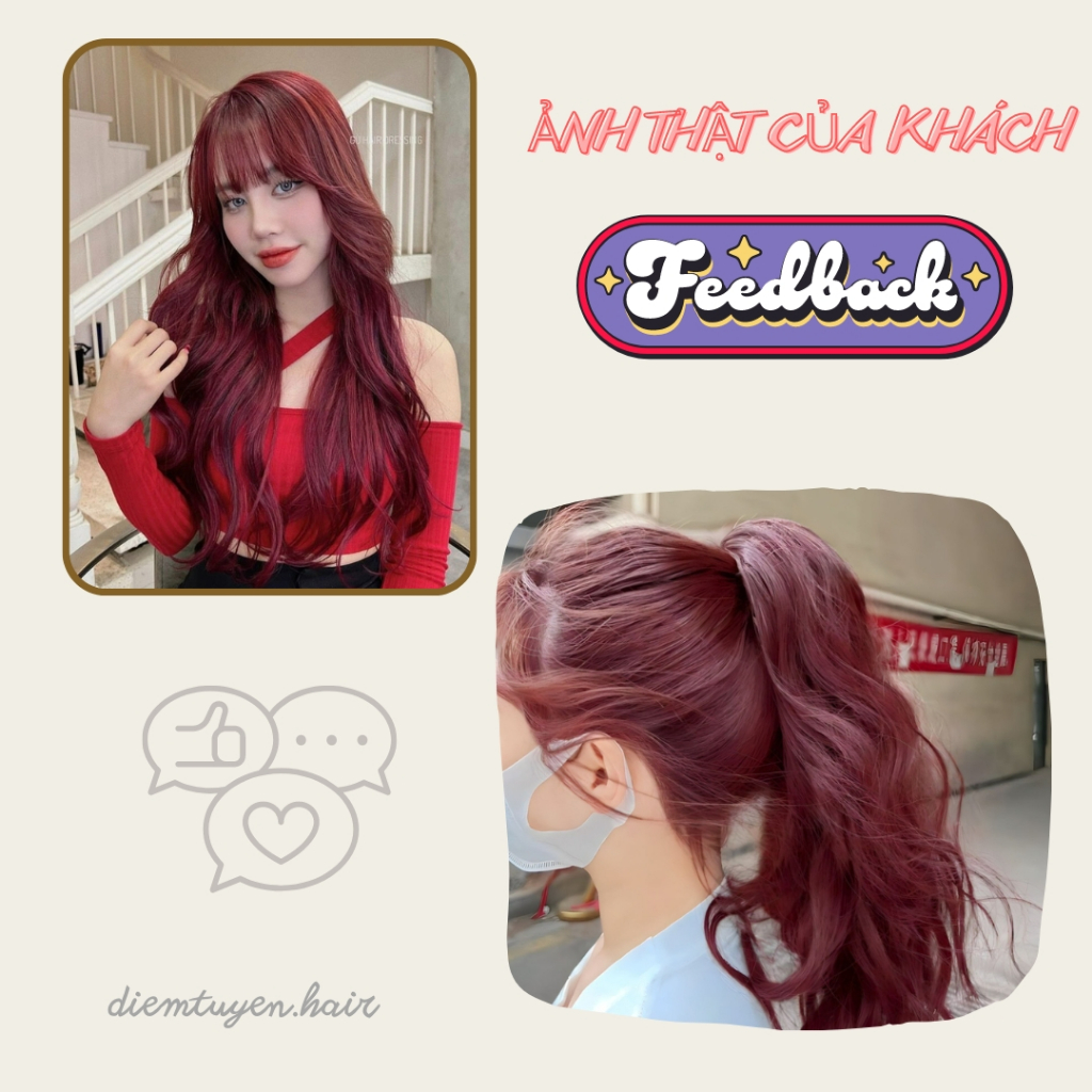 Thuốc Nhuộm Màu PHÚC BỒN TỬ, Không Tẩy | diemtuyen.hair