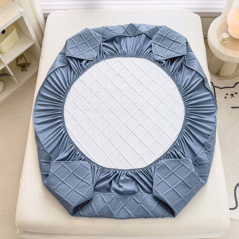 Bộ ga gối Cotton Hàn, ga gối Cotton trần bông siêu đẹp