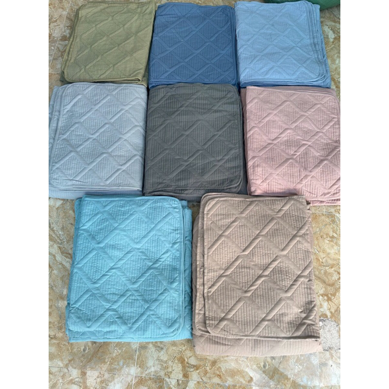 Bộ ga gối Cotton Hàn, ga gối Cotton trần bông siêu đẹp