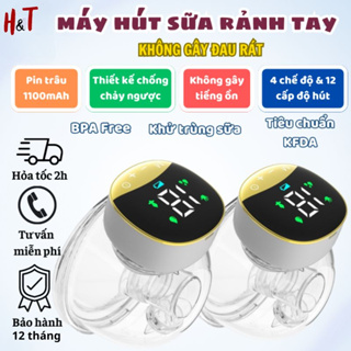 Máy hút sữa điện rảnh tay, Hút vắt sữa thông minh tốt như Easys9 phễu