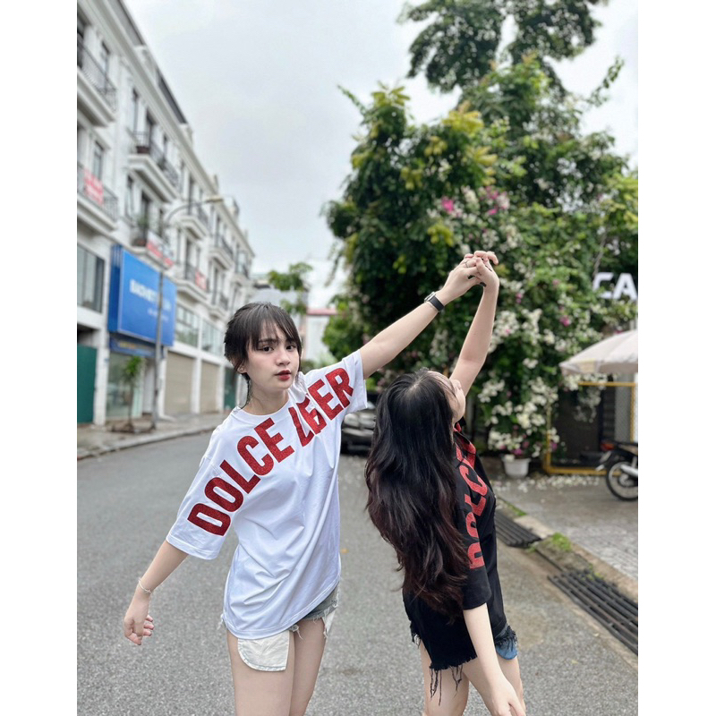 Áo phông DOL chữ to ngang tay ngực TTA855