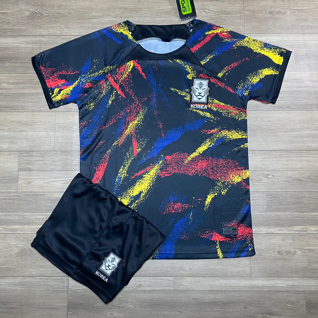 Bộ Áo Bóng Đá Các ĐT QUỐC GIA 22/23 - Hàng Thun Thái Cao Cấp - Logo Thêu