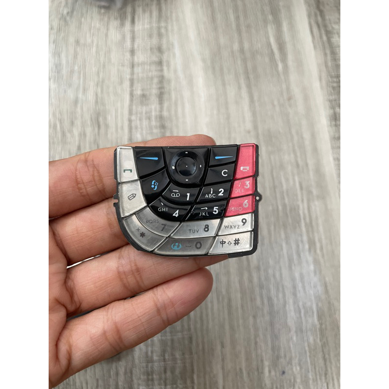 Phím cho Nokia 7610 chiếc lá tặng nắp sau