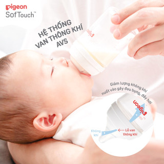 Núm ty Pigeon Siêu Mềm Plus Thế Hệ III (2 cái/vỉ)