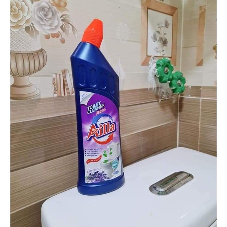 Tẩy bồn cầu Ailla - phòng vệ sinh thơm mát, sạch mùi hôi