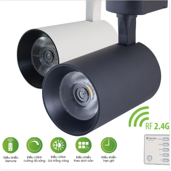 Đèn Led Tracklight - Đèn Ống Bơ