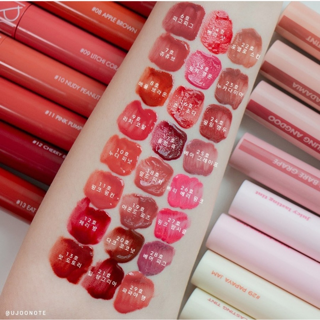 MÀU MỚI - Son tint bóng Juicy Lasting Tint