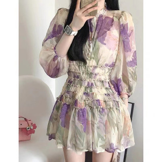 Váy voan tơ tiểu thư Bắc Âu