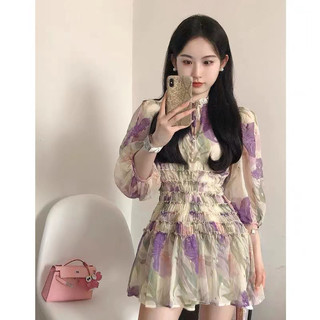 Váy voan tơ tiểu thư Bắc Âu