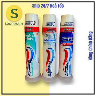 Kem đánh trắng răng Aquafresh 100ml - Hàng PHÁP chính hãng .