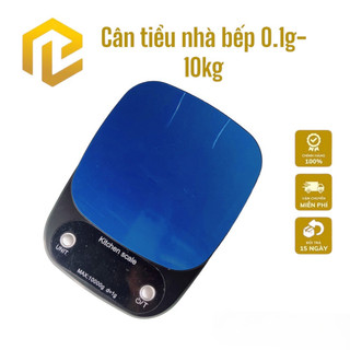 Cân tiểu ly điện tử nhà bếp cao cấp định lượng 1g - 10kg, Cân tiểu ly mini làm bánh GIÁ RẺ
