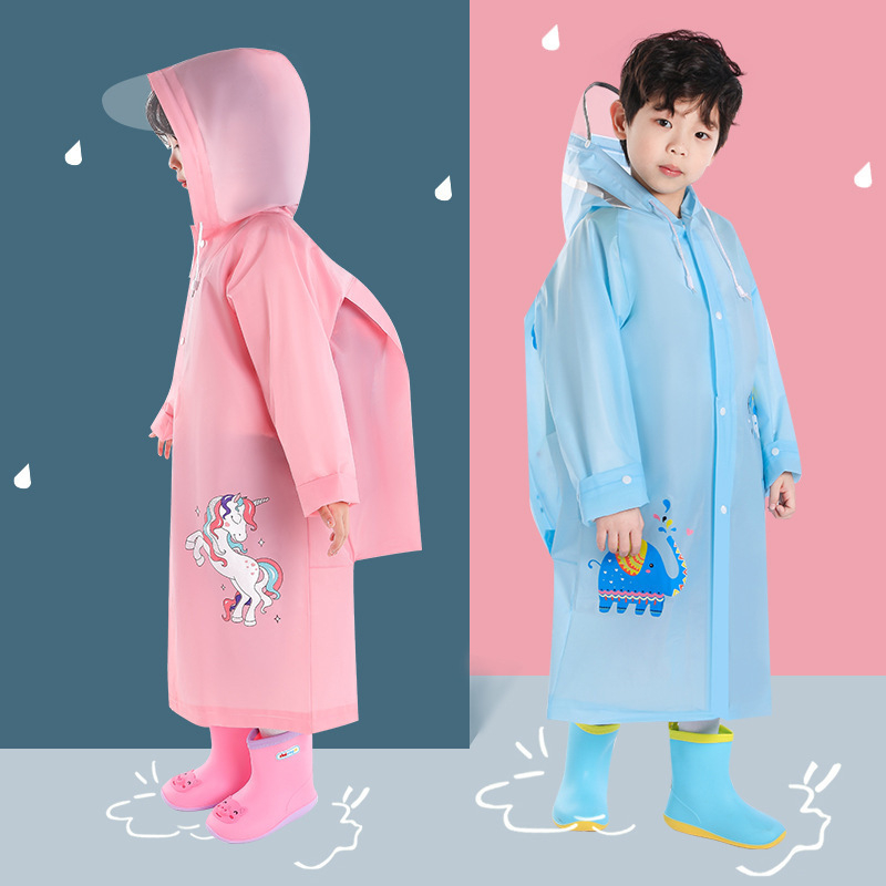 Áo mưa cho bé , cho bé từ 3 đến 10 tuổi
