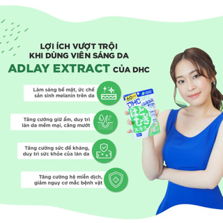 Viên uống sáng da DHC Adlay Extra (Túi 30 viên)