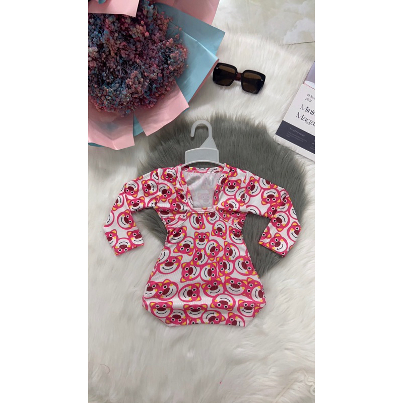 Đầm body tay dài cho bé