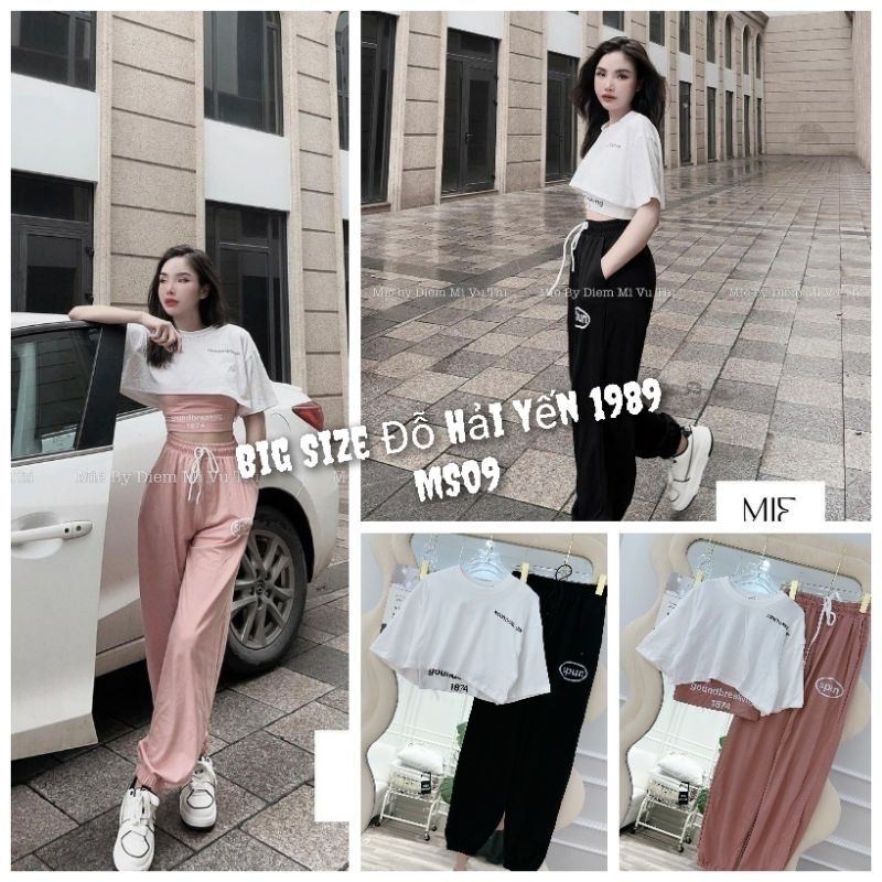 Sét Thể Thao 3 Món Big Size (55kg đến 100kg) MS09