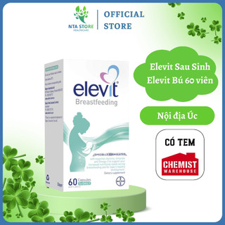 Elevit breastfeeding cho con bú và phụ nữ sau sinh 60v của úc