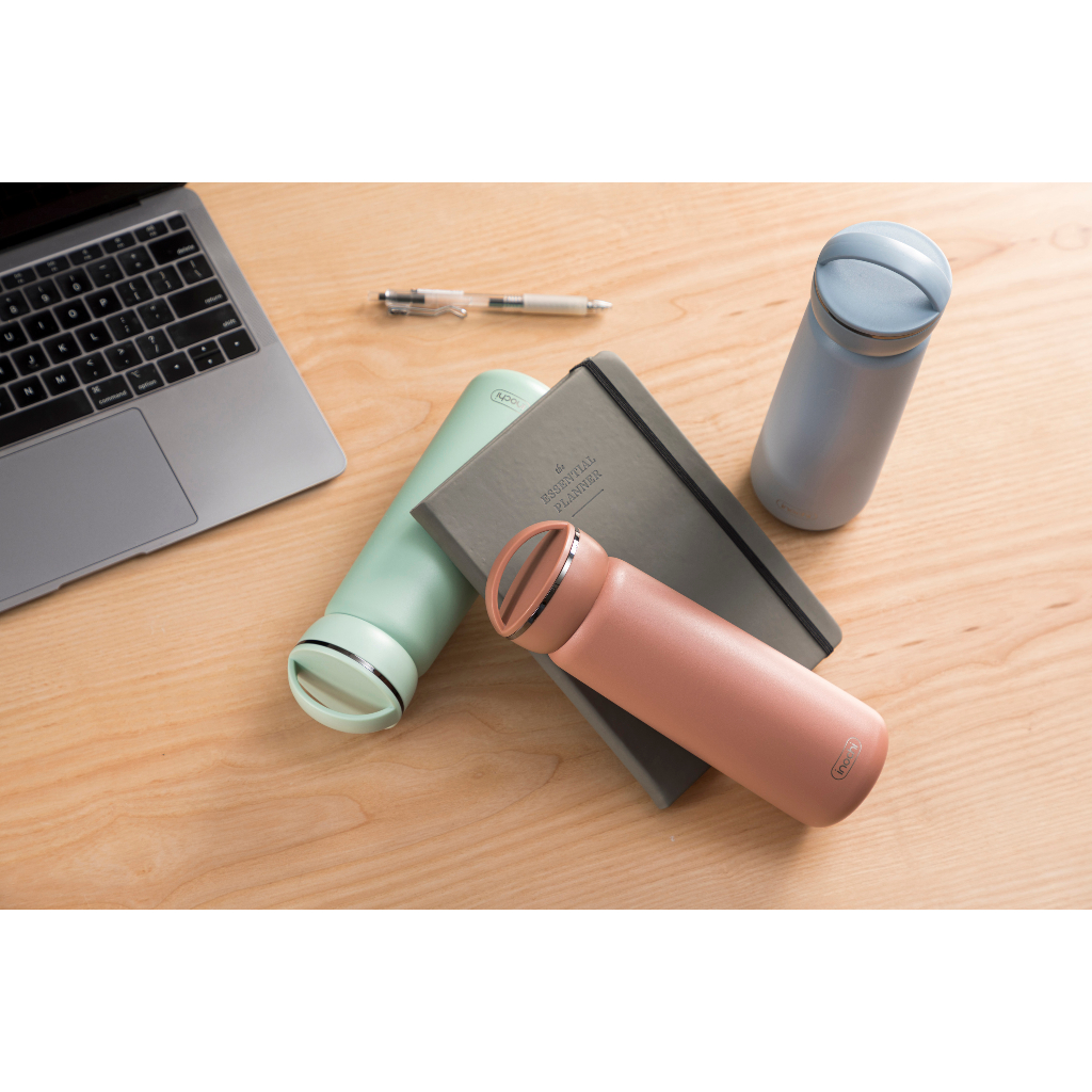 Bình giữ nhiệt Fuji Street 470ml - Nhựa PP, thép không gỉ, sơn tĩnh điện, silicone
