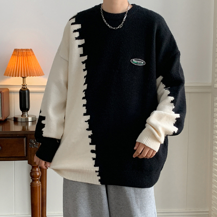 Áo len nam nữ cổ tròn dài tay basic, áo sweater len unisex form rộng thời trang ulzzang hàn quốc GM29