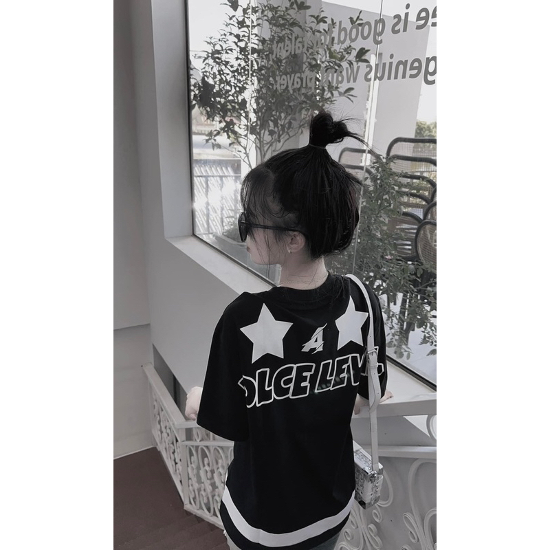 Áo thun đát in 2 mặt DA6