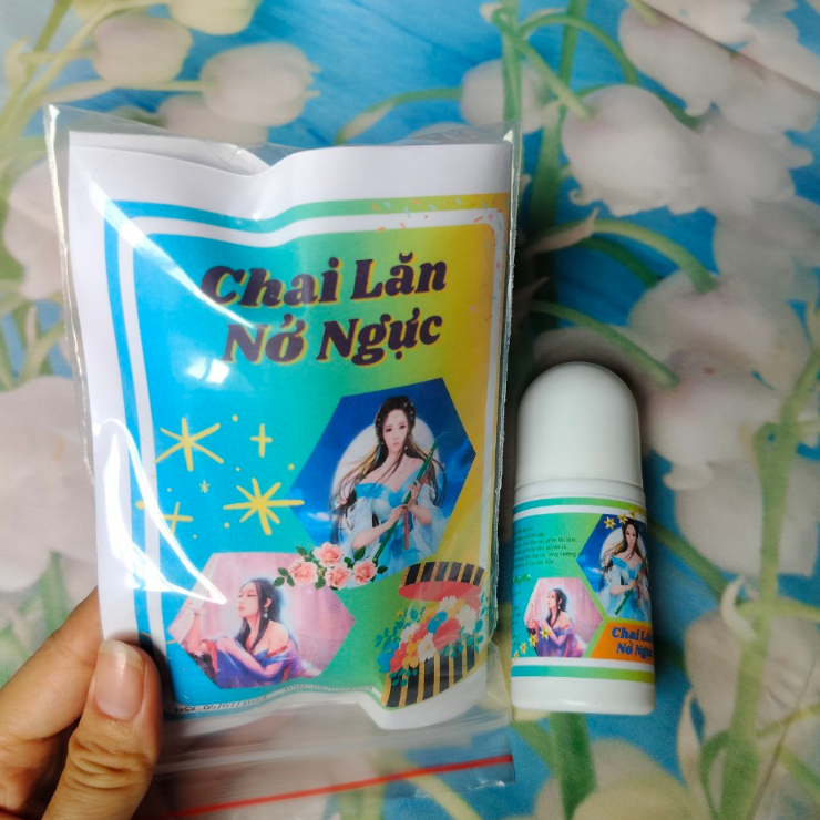 Chai Lăn Nở Ngực tăng size vòng 1, giúp ngực căng tròn mịn màng