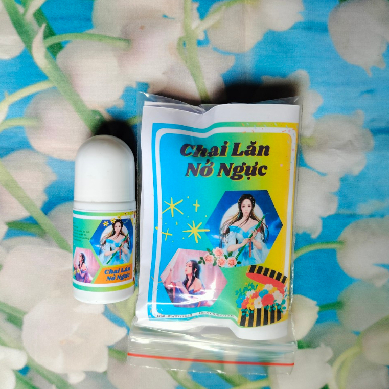 Chai Lăn Nở Ngực tăng size vòng 1, giúp ngực căng tròn mịn màng