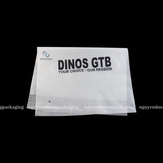 Túi dán miệng Mờ túi đựng quần áo đồ dùng Không in