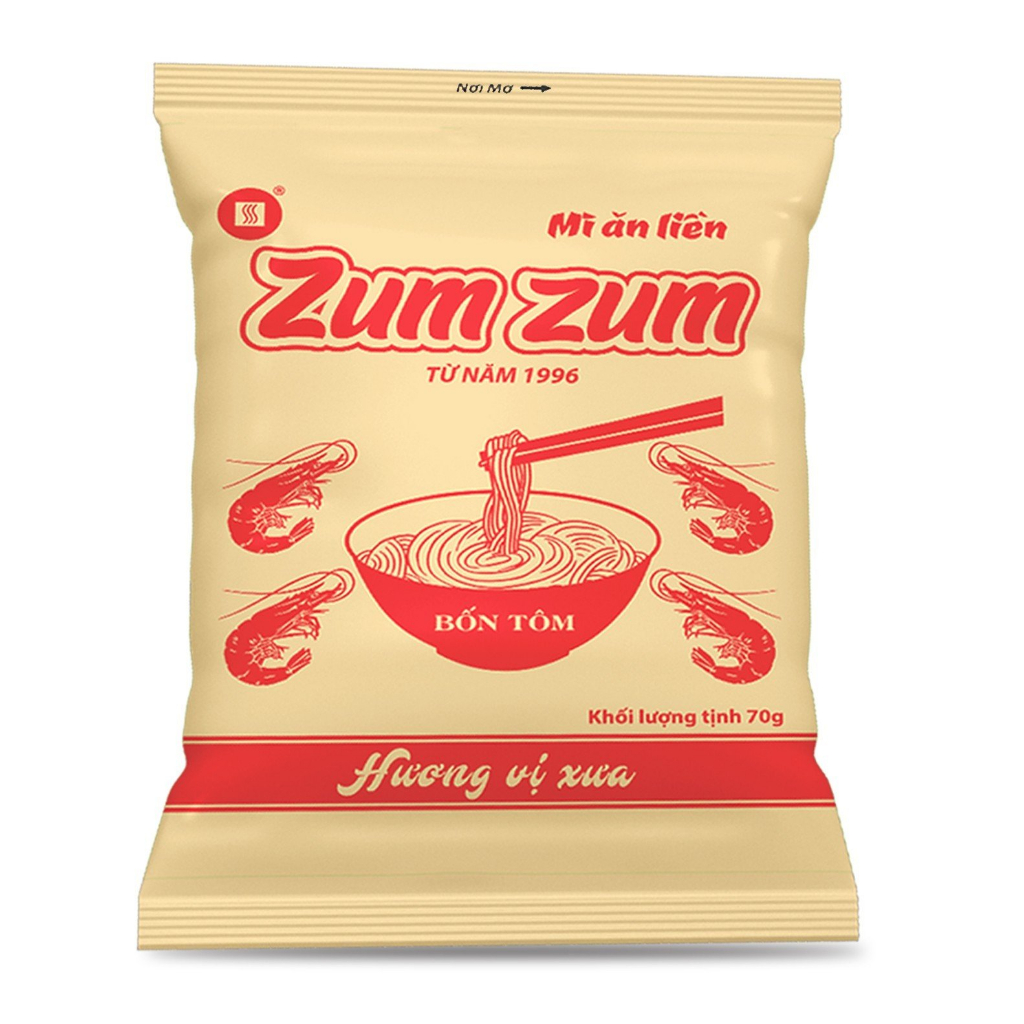 Mì ZumZum Hương Vị Xưa One One ăn liền 1k 3 MIHAMEX ba an miền hảo chua gấu thùng 30 bình đại indomie trẻ em Zum Zum