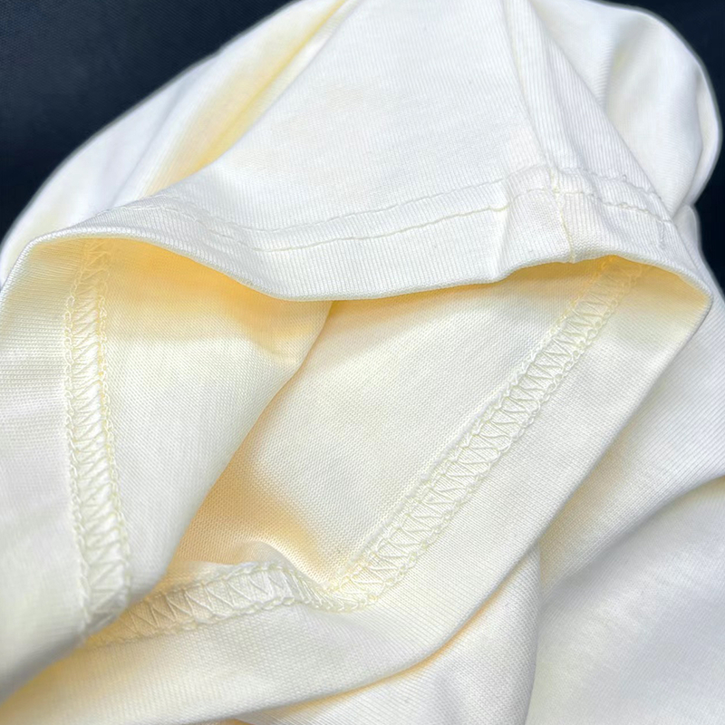 SALMO áo phông nữ form rộng quả mơ 220g local brand mùa hè áo thun 3158 unisex 100%Cotton