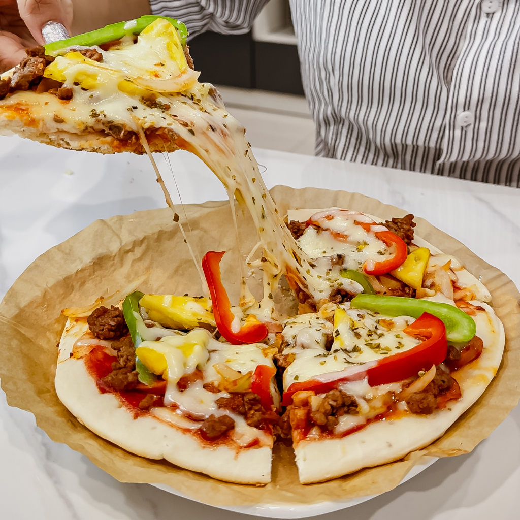 Đế Bánh Pizza Duchee Size 20cm Vỏ Mỏng, Thơm Ngon, Nguyên Liệu Tự Làm Pizza Tại Nhà