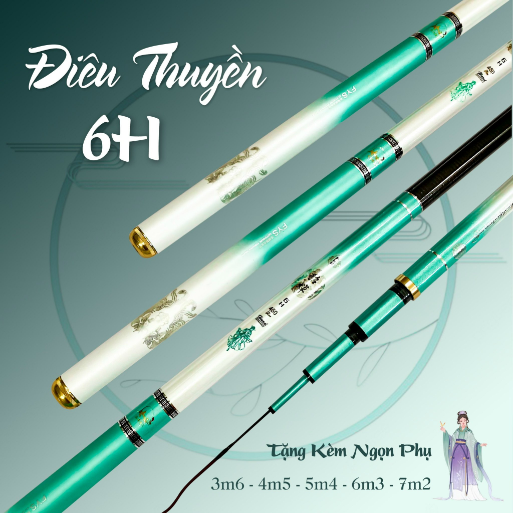 Cần Câu Tay ĐIÊU THUYỀN 6H phiên bản 2023