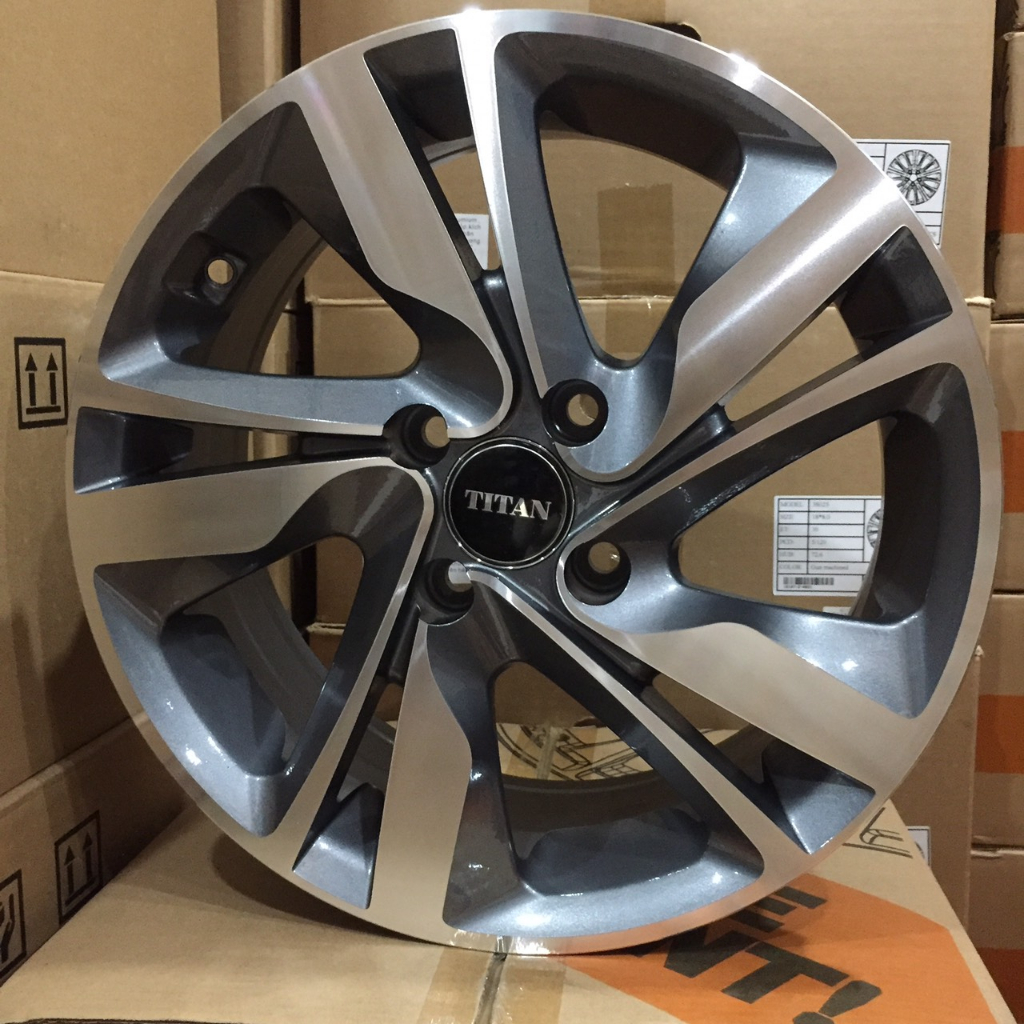 Lazang 15 inch 4*100  lắp  xe Hoda City, Morning, Accent, Vios, Fadil, Mitsubishi Attrage