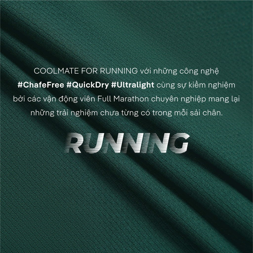 Áo Thun chạy bộ basic Coolmate