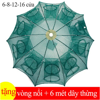 Lồng ô bát quái bắt cá,Lưới đánh bắt cá bát quái 6-8-12-16 cửa,Lồng đánh bắt cá,trạch,lươn,cua,tôm.