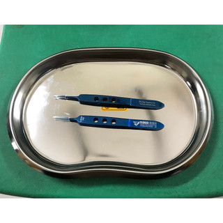 Nhíp 3 lỗ full xanh thẩm có mấu, không mấu mỹ Đức