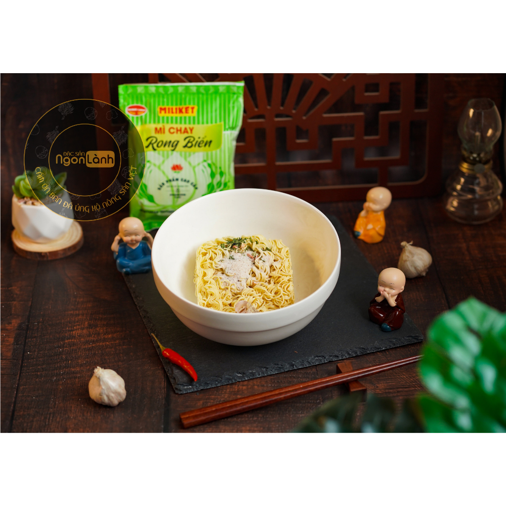 Mì Chay Rong Biển Miliket Ngon Dễ Ăn - Thùng 30 gói - FoodMap