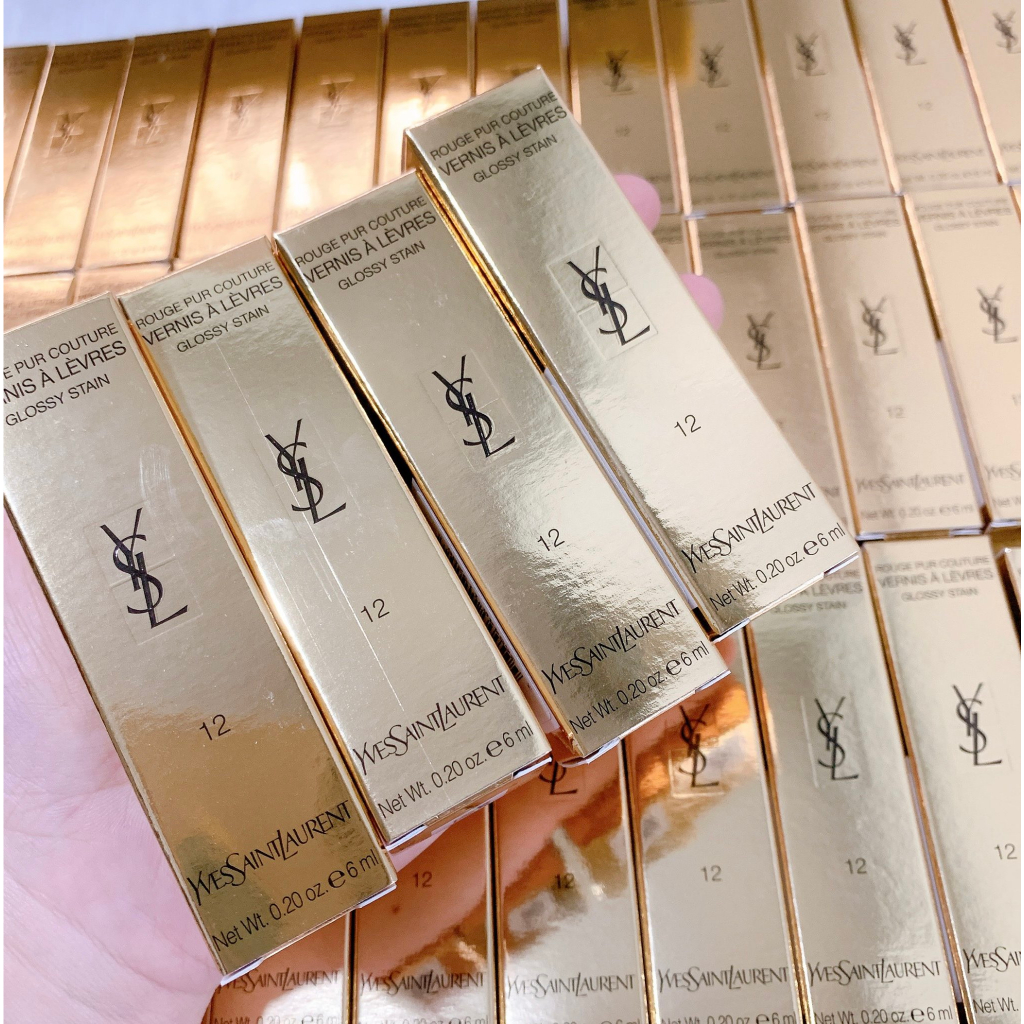 Son kem kết hợp dưỡng Glossy Stain màu 12