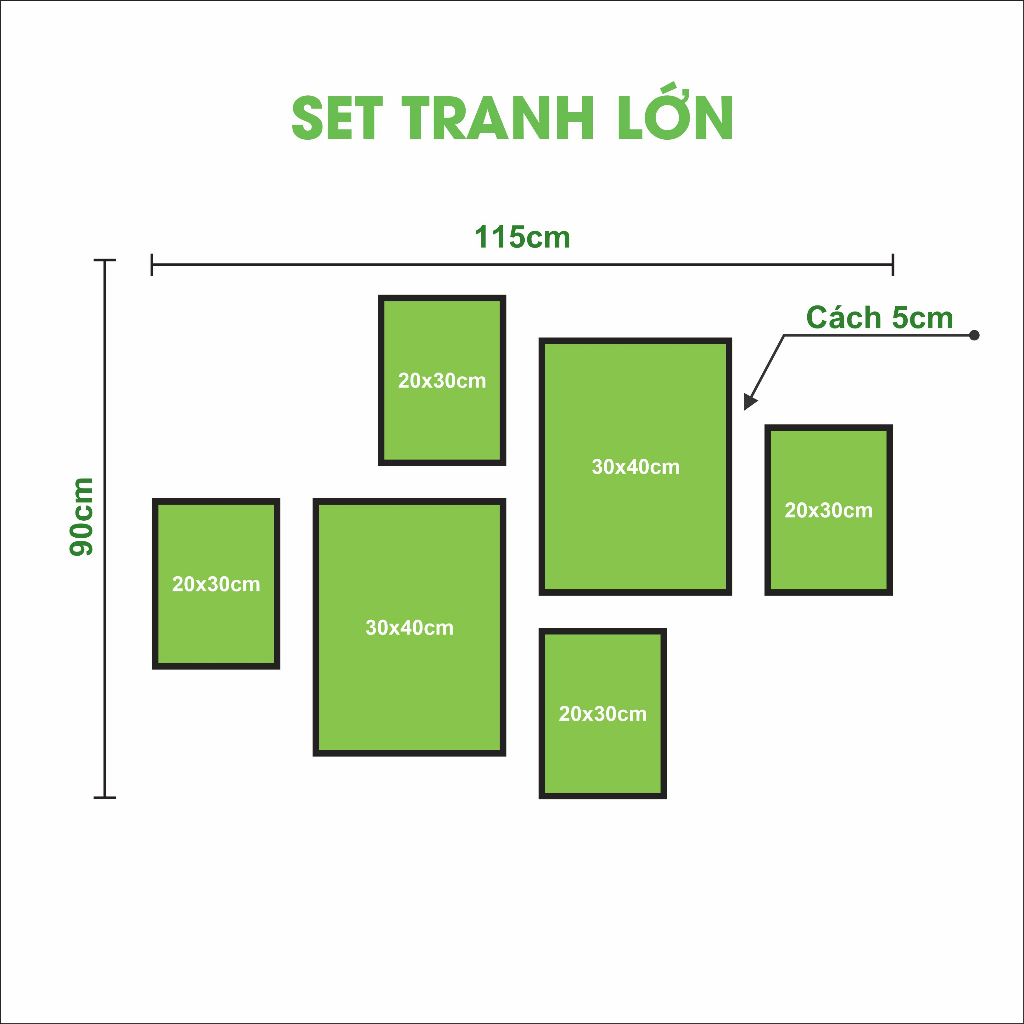 Tranh treo tường, tranh dán tường hình Gấu dâu cute, decor phòng ngủ, phòng khách, tranh việt decor