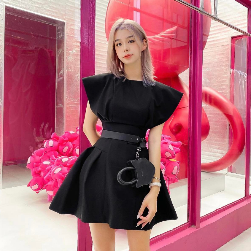 Váy công sở nữ thiết kế cao cấp dự tiệc sang chảnh TIARA chất liệu Kate Hàn SOYOUNG - VSY181110D