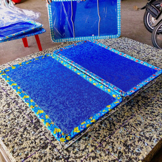 Giường lưới thoáng mát cho bé