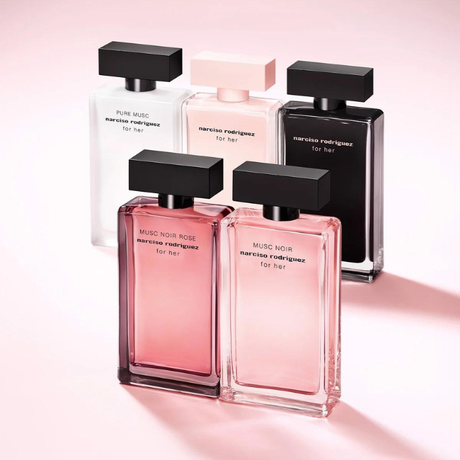 Nước Hoa Nữ Narciso Rodriguez Musc Noir Rose For Her Nồng Độ EDP Ngọt Ngào Tươi Mát
